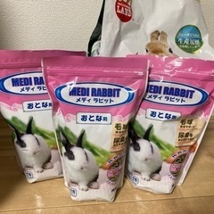 【最終値下げ】うさぎ　餌　ペレット