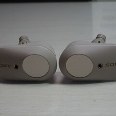 週末値下げ　SONY　WF-1000XM3　ワイヤレスヘッドホン　プラチナシルバーの画像
