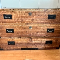 某有名カフェで使われていた味だしヴィンテージ和タンス　チェスト
