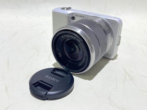 【苫小牧バナナ】SONY/ソニー デジタル 一眼レフ カメラ α アルファ NEX-3A E16mm F2.8 レンズキット 中古 動作OK♪