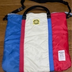 トイズマッコイ　BUCO バイク　カバン　
 ヘルメットバック　トリコロールの画像