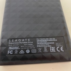 【中古】テレビ録画用外付けHDDの画像