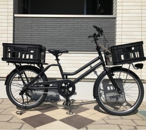 ※取引中【前後コンテナ付き】ブリヂストン　TOTEBOX LARGE    自転車