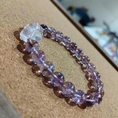 🌈A115【アイリスラベンダーアメジスト×貔貅】ブレスレット ジ...