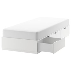 IKEA シングルベッドとマットレス