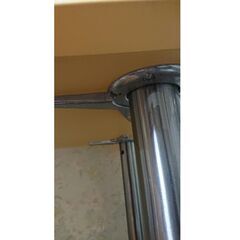 有料で配送も可能かも：プラス　garage　D3デスク　天板Eタイプ　幅120cm　パソコンデスク／学習机　日本製の画像