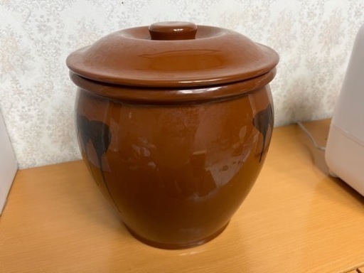 常滑焼　新品　かめ　久松窯　丸壺4号　7.2リットル　梅干し　味噌　漬物などに