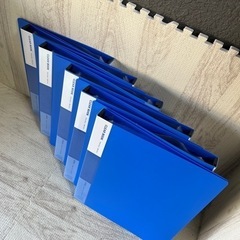 ◆コクヨ　クリヤーブック　替紙式　A4縦　青　10冊　EM-RA315BX10◆の画像