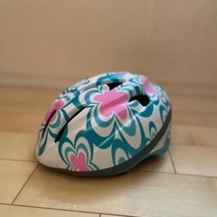 ☆子供自転車ヘルメット☆女の子用54〜56cm