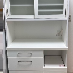 ニトリ100㎝幅の食器棚