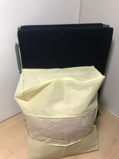 ニトリ折りたたみベッド&シングル布団セット