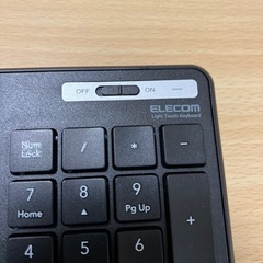 Bluetooth接続　ELECOMキーボードの画像