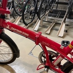 折りたたみ自転車の画像