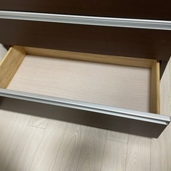 決まりました！【ハイチェスト】ウォルナット/幅80/奥行42/高さ179