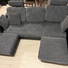 LOWYA ロウヤ 優雅で贅沢な3人掛けカウチソファ