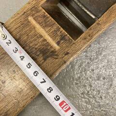 昭和 大工さん 引退品 レトロ アンティーク 道具 かんな 定明 大工道具 鉋の画像