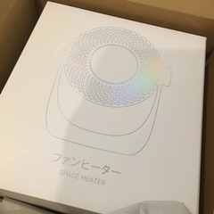 新品値下げ❣️DesertWest   高級セラミックファンヒーター 超小型 電気ファンヒーターの画像