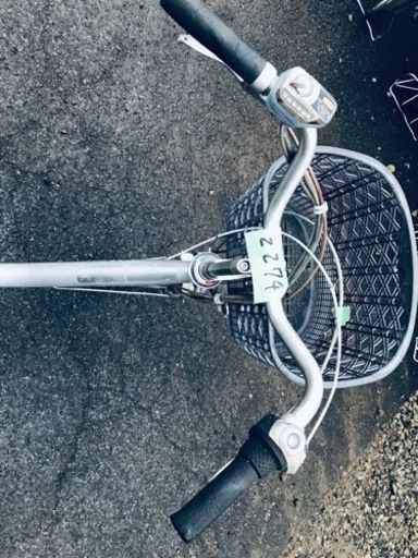 2274番電動自転車 (Eco Tommy) 新宿の電動アシスト自転車の中古 