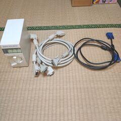 vga 切替器 3入力　パソコンモニター　接続端子