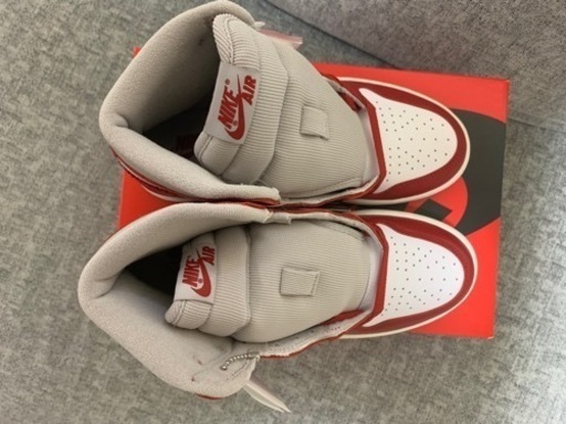 エアジョーダン1 ハイ　バーシティレッド24cm ウィメンズ　新品未使用