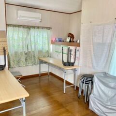 鳩ケ谷スペース貸します　部屋8畳と茶室4.5畳