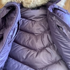 値下げ！ヒットメーカー ダウンジャケット　パープルの画像