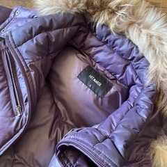 値下げ！ヒットメーカー ダウンジャケット　パープルの画像