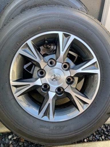 ハイエース　純正アルミホイール　TOYOTA