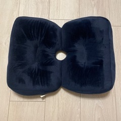 円座　クッション　ネイビー　カインズホーム