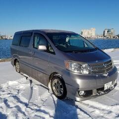 アルファード10　4WD車検付3000cc釧路発