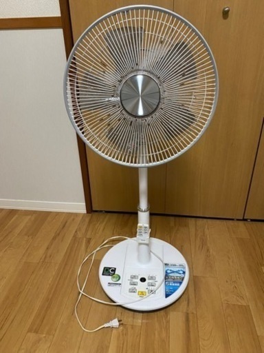扇風機、立体首振り、リモコン付き
