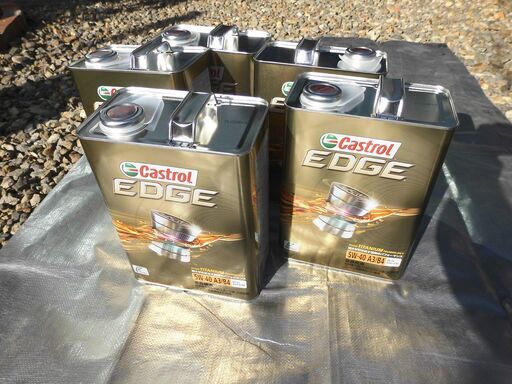 エンジンオイル　カストロール　EDGE　５W-40　全合成油　４Lx5缶