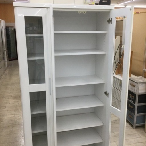 【✨ホワイト❗️大容量❗️made in Japan❗️リビング ❗️ダイニング❗️✨】定価¥17,970 食器棚
