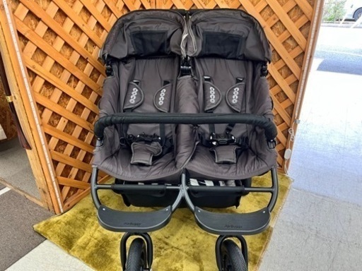【愛品館 江戸川店】エアーバギー ココダブル 2017年製 ベビーカー ID:110-023842-007