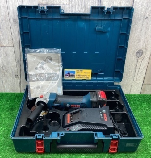 ▲中古品ボッシュ18VバッテリーディスクグラインダーGWS18V-LI▲