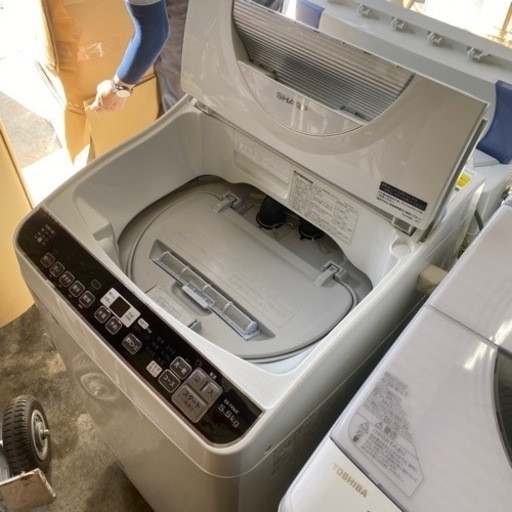 大阪限定●配送無料●2019年製●SHARP●ES-TX5UC●洗濯機