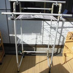 JM16748)物干し台 折り畳み可能 幅：約65cm 高さ：約...