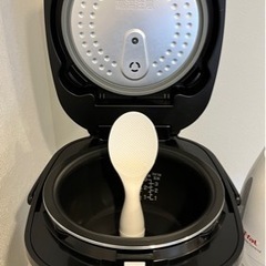 おしゃれIH炊飯器5.5合＆米セットの画像
