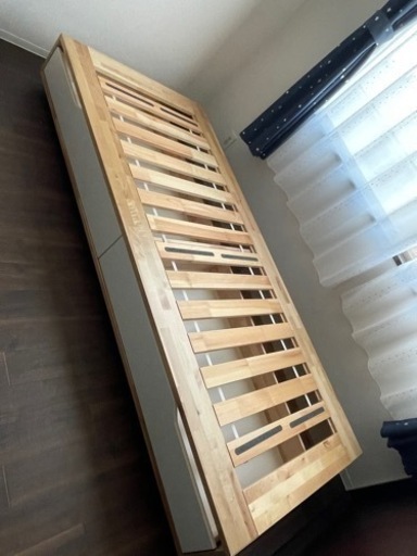 IKEA マットレス　ベッドフレーム