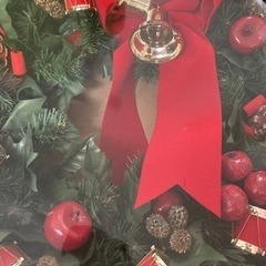 東急ハンズ　クリスマスリース　中古品！　取り引き期限あり！　お手数ですが、プロフィールをご確認ください。の画像