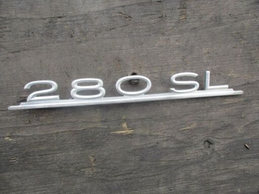 ベンツ113-280L-程度の良いインブレム