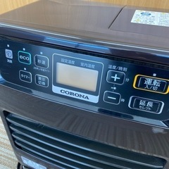コロナ 石油ファンヒーター 2021年製の画像