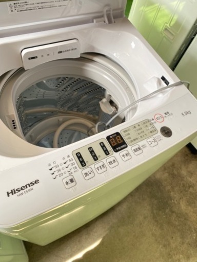 s-23大阪限定●配送無料●2021年製●Hisense●HW-E5504●洗濯機