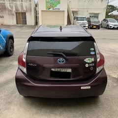 中古車トヨタアクアの画像