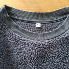 MUJI (無印良品) ボア スウェットの画像
