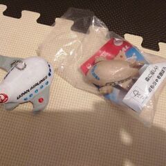 JAL 飛行機　木のおもちゃ