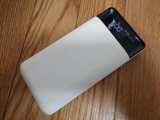 大容量モバイルバッテリー 20000mAh QC3.0 急速充電 2ポート