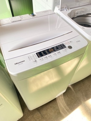 S-17大阪限定●配送無料●2022年製●Hisense●HW-K45E●洗濯機