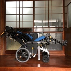 【美品】高機能な車椅子　マツナガ　マイチルトの画像