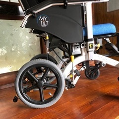 【美品】高機能な車椅子　マツナガ　マイチルトの画像